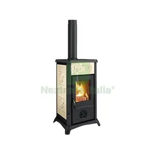 Stufa Legna 7 KW Gemma 16 CER Panna V6 — Attrezzi da giardino — rif. FERX.514440