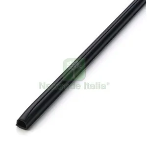 CANALINA ADESIVA INOFIX 8X7 MM DA 4 M NERO — Canaline e centralini — rif. FERX.514617