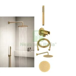 GEDY SET DOCCIA D.25 ORO MATT HIGH PRO PLUS 07 — Arredo — rif. FERX.514736 GEDY SET DOCCIA D.25 ORO MATT HIGH PRO PLUS 07 — Arredo — rif. FERX.514736