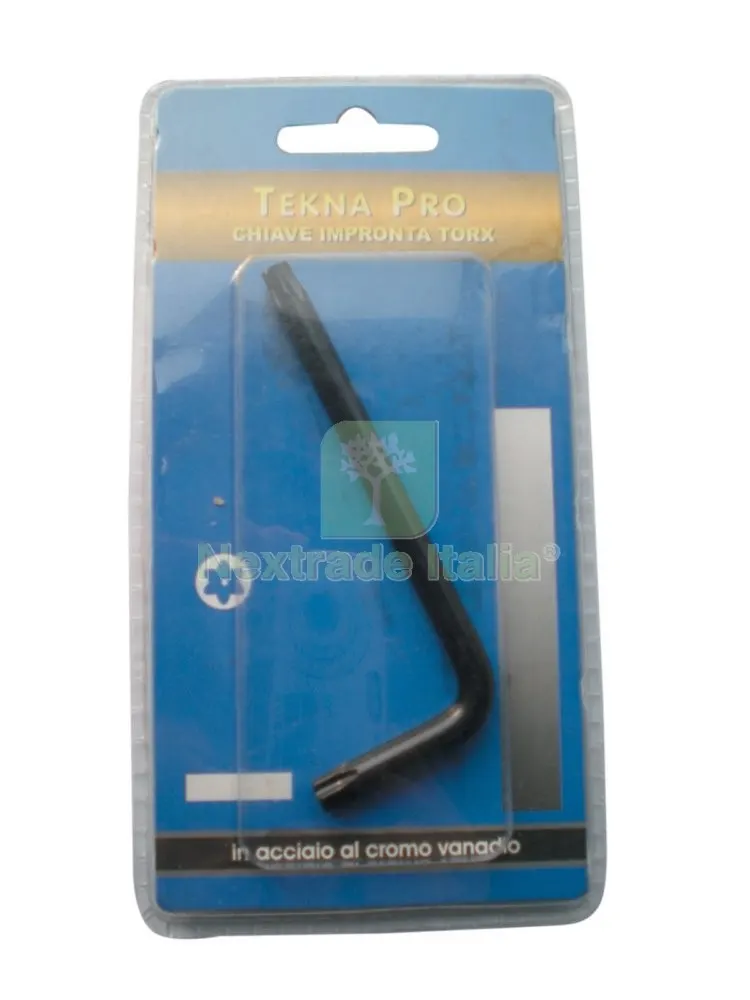 CHIAVE IMPRONTA TORX T27 TEKNA PRO BLISTER — Chiavi e bussole — rif. FERX.5153 CHIAVE IMPRONTA TORX T27 TEKNA PRO BLISTER — Chiavi e bussole — rif. FERX.5153