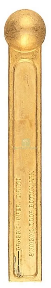 CARDINE INFERIORE CENTRALE OTTONE LUCIDO — Cerniere e cardini — rif. FERX.5154 CARDINE INFERIORE CENTRALE OTTONE LUCIDO — Cerniere e cardini — rif. FERX.5154