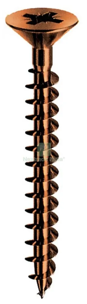 5SCATOLE SC VITI PANEL BRONZATE TESTA PIANA 4 X50 (PZ. 20) — Viti — rif. FERX.51889 5SCATOLE SC VITI PANEL BRONZATE TESTA PIANA 4 X50 (PZ. 20) — Viti — rif. FERX.51889