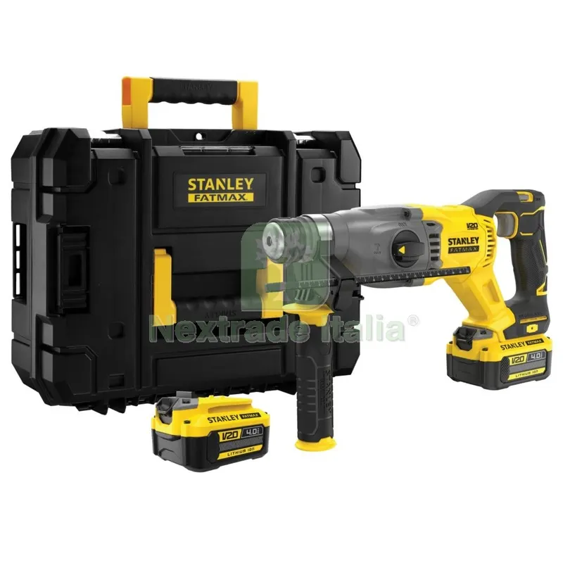 FATMAX TASSELLATRICE CON 2BATTERIE 18V 2AH SFMCH900M22 — Punte, frese e dischi — rif. FERX.5224 FATMAX TASSELLATRICE CON 2BATTERIE 18V 2AH SFMCH900M22 — Punte, frese e dischi — rif. FERX.5224
