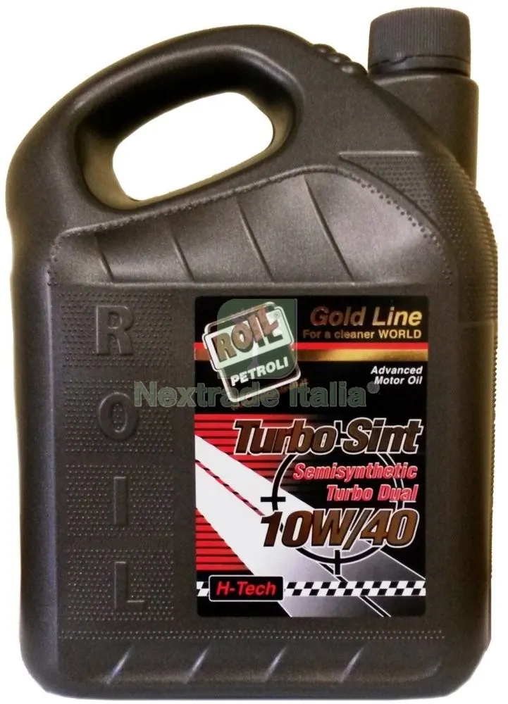 4PZ Lubrificante Roil Turbo Sint 10W40 LT 4 — Lubrificanti e oli — rif. FERX.52505 4PZ Lubrificante Roil Turbo Sint 10W40 LT 4 — Lubrificanti e oli — rif. FERX.52505