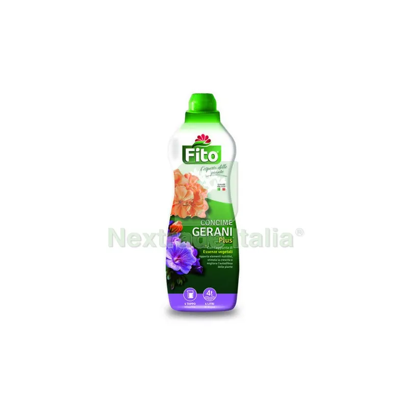 12PZ FITO CONCIME LIQUIDO GERANI 1 L — Protezione piante e sementi — rif. FERX.52760