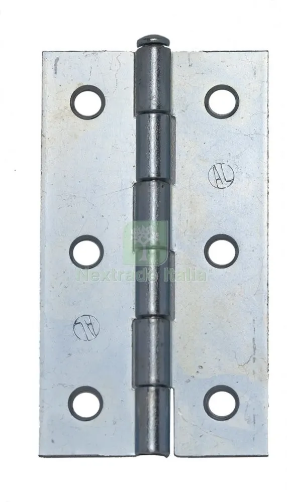 24PZ CERNIERA LEGGERA TIPO 88 MM. 100X56 ZINCATA — Cerniere e cardini — rif. FERX.5301 24PZ CERNIERA LEGGERA TIPO 88 MM. 100X56 ZINCATA — Cerniere e cardini — rif. FERX.5301