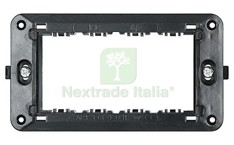 2PZ LIFE ART. 4604 SUPPORTO A 4 MODULI — Utensili muratura — rif. FERX.53084 2PZ LIFE ART. 4604 SUPPORTO A 4 MODULI — Utensili muratura — rif. FERX.53084