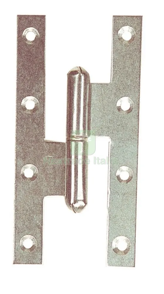 BS Paumelles Ferro MM. 95X55 Destra (PZ.2) — Cerniere e cardini — rif. FERX.53162 BS Paumelles Ferro MM. 95X55 Destra (PZ.2) — Cerniere e cardini — rif. FERX.53162