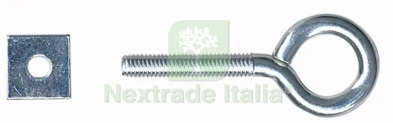 5SCATOLE SC OCCHIOLI FERRO CON DADO N.2 (PZ.2) — Bulloni, dadi e rondelle — rif. FERX.53316 5SCATOLE SC OCCHIOLI FERRO CON DADO N.2 (PZ.2) — Bulloni, dadi e rondelle — rif. FERX.53316