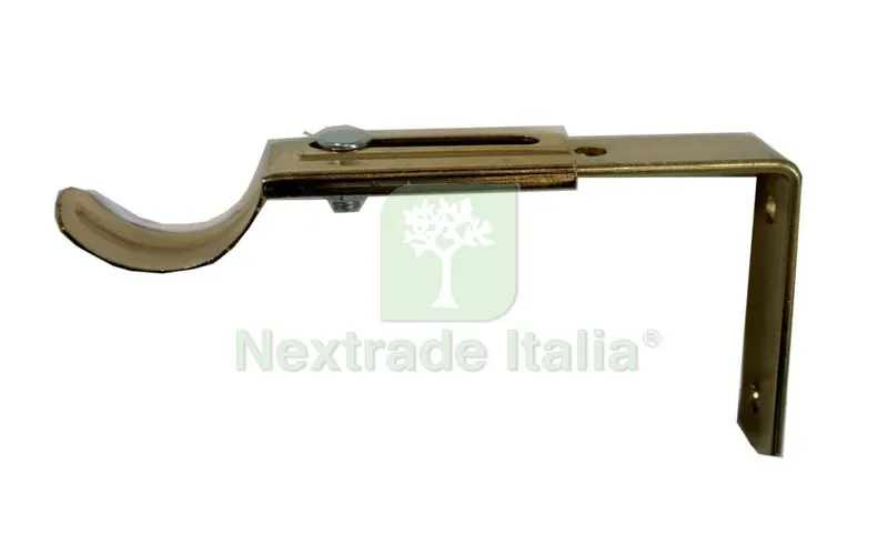 6BLISTER BL Supporto per Bastone Centrale Ottonato 12/16 CM — Casalinghi e organizzazione — rif. FERX.53717 6BLISTER BL Supporto per Bastone Centrale Ottonato 12/16 CM — Casalinghi e organizzazione — rif. FERX.53717