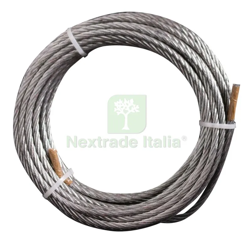 2PL PL Cavetto Acciaio 72F Diametro 5 (ML.10) — Fili, cavetti e catene metalliche — rif. FERX.54133 2PL PL Cavetto Acciaio 72F Diametro 5 (ML.10) — Fili, cavetti e catene metalliche — rif. FERX.54133