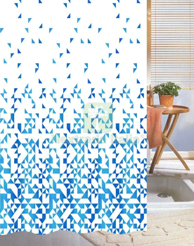 Tenda Doccia Poliestere DIS.7043B CM.120X200 — Accessori bagno — rif. FERX.54146 Tenda Doccia Poliestere DIS.7043B CM.120X200 — Accessori bagno — rif. FERX.54146