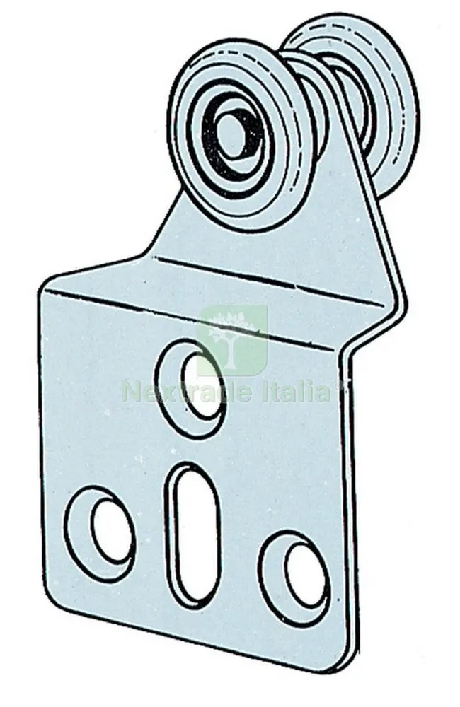 5SCATOLE SC CARRELLI A 2 RUOTE ART. 18 (PZ.4) — Ferramenta porte e finestre — rif. FERX.54435 5SCATOLE SC CARRELLI A 2 RUOTE ART. 18 (PZ.4) — Ferramenta porte e finestre — rif. FERX.54435