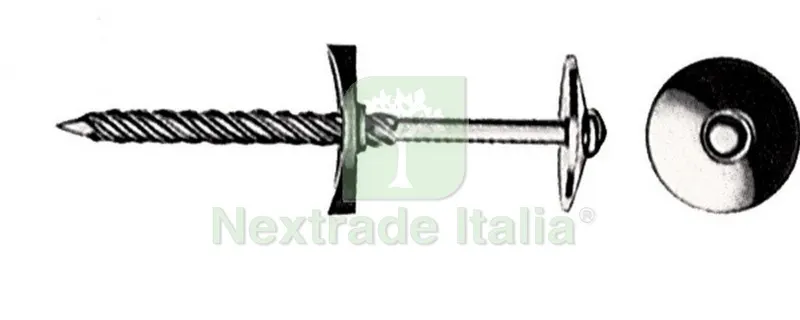 5BLISTER BS CHIODI X LAMIERA DA CM. 6 (PZ.50) — Chiodi e graffe — rif. FERX.54490