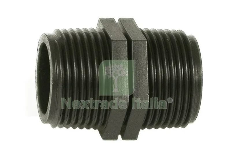 5PL PL RACCORDO NYLON NIPPLO 3/4 X 3/4 — Tubi e raccordi — rif. FERX.54520 5PL PL RACCORDO NYLON NIPPLO 3/4 X 3/4 — Tubi e raccordi — rif. FERX.54520