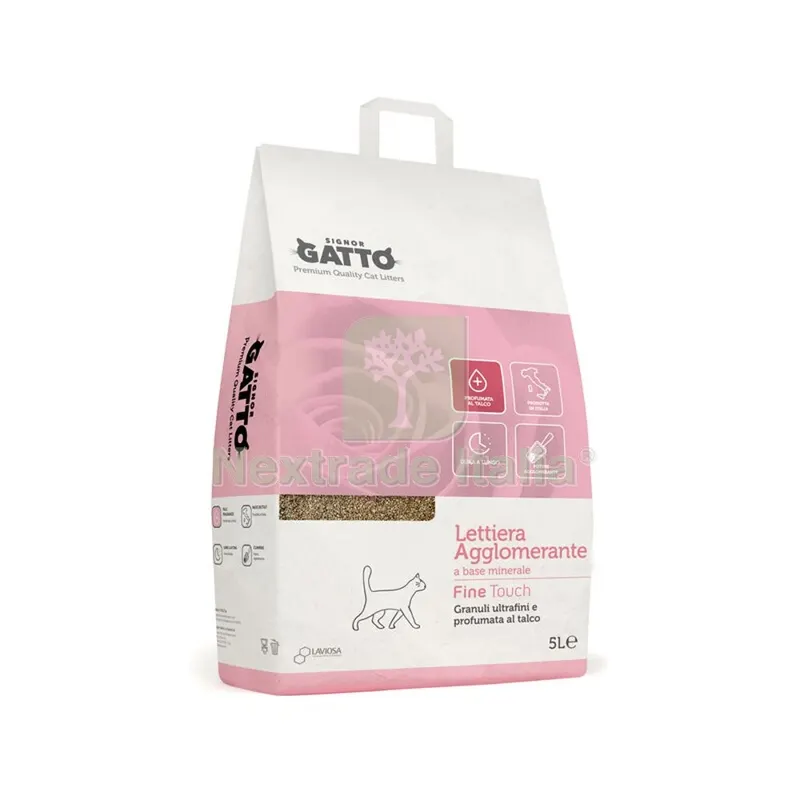 4PZ LETTIERA SIGNOR GATTO FINE TOUCH 5 L — Gatti — rif. FERX.550049