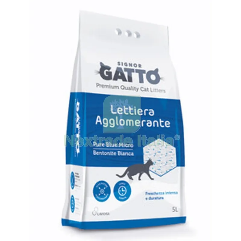 LETTIERA SIGNOR GATTO PURE BLOOM 5 L — Gatti — rif. FERX.550050 LETTIERA SIGNOR GATTO PURE BLOOM 5 L — Gatti — rif. FERX.550050