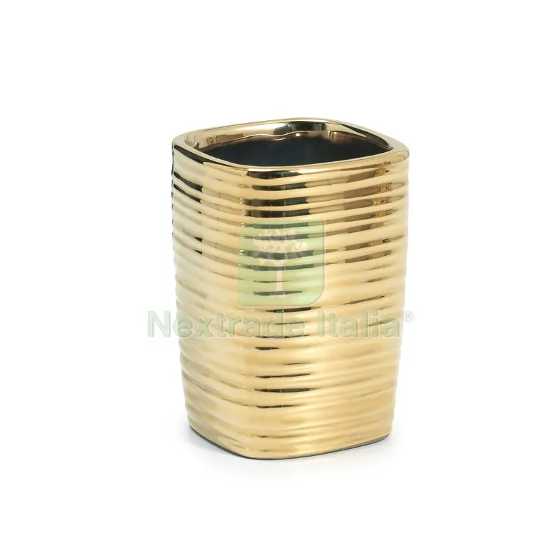 GEDY KELLY PORTASPAZZOLINI ORO — Accessori bagno — rif. FERX.550429 GEDY KELLY PORTASPAZZOLINI ORO — Accessori bagno — rif. FERX.550429
