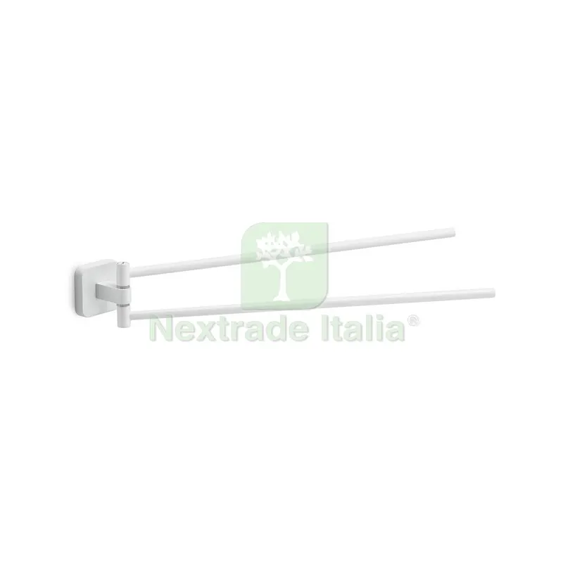 GEDY TONGA PORTASALVIETTE A SNODO BIANCO MATT — Accessori bagno — rif. FERX.550459 GEDY TONGA PORTASALVIETTE A SNODO BIANCO MATT — Accessori bagno — rif. FERX.550459