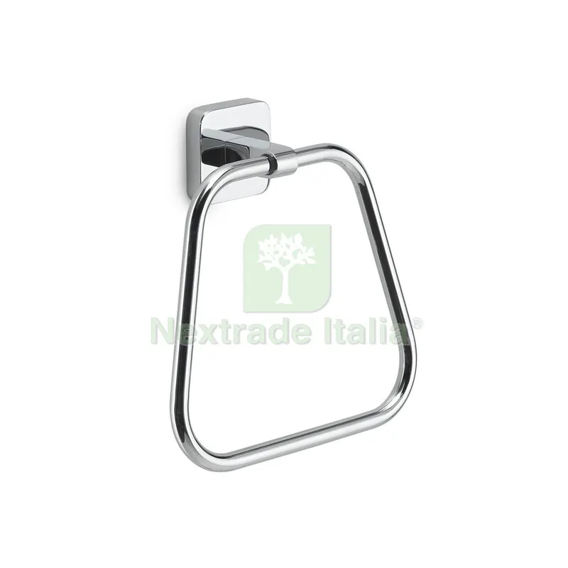 GEDY TONGA PORTASALVIETTE AD ANELLO CROMATO — Accessori bagno — rif. FERX.550461 GEDY TONGA PORTASALVIETTE AD ANELLO CROMATO — Accessori bagno — rif. FERX.550461