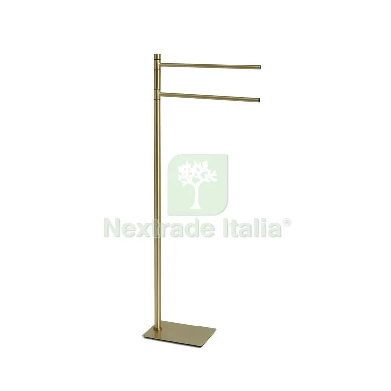 GEDY TRILLY PIANTANA PORTASALVIETTE ORO SPAZZOLATO — Accessori bagno — rif. FERX.550474