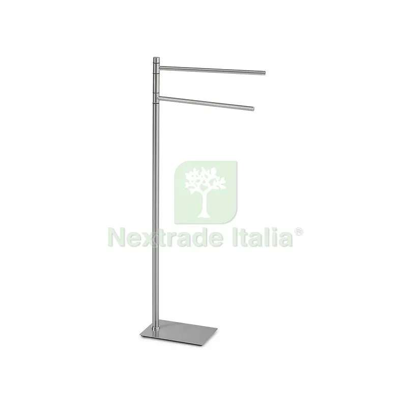 GEDY TRILLY PIANTANA PORTASALVIETTE SPAZZOLATO — Accessori bagno — rif. FERX.550476 GEDY TRILLY PIANTANA PORTASALVIETTE SPAZZOLATO — Accessori bagno — rif. FERX.550476