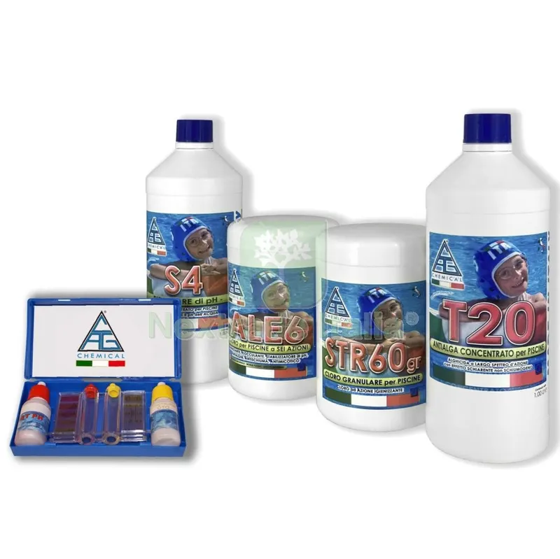 Kit Manutenzione Piscina PZ. 4+1 — Tempo libero outdoor — rif. FERX.551 Kit Manutenzione Piscina PZ. 4+1 — Tempo libero outdoor — rif. FERX.551