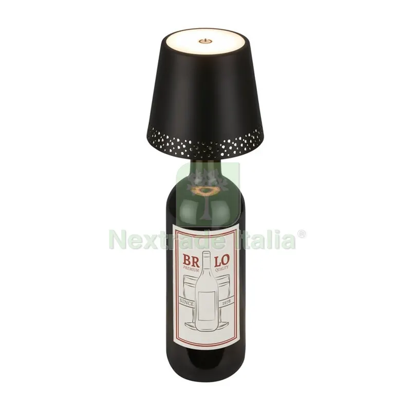 LAMPADA FLASKA P/MONTAGGIO SU BOTTIGLIA NERO — Illuminazione — rif. FERX.551145 LAMPADA FLASKA P/MONTAGGIO SU BOTTIGLIA NERO — Illuminazione — rif. FERX.551145