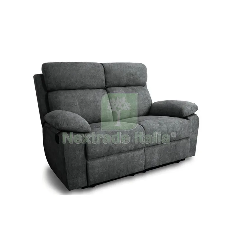Divano Recliner KEY 2 Posti CM 145X93X101H Grigio — Arredo — rif. FERX.551231 Divano Recliner KEY 2 Posti CM 145X93X101H Grigio — Arredo — rif. FERX.551231