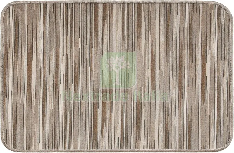 4PZ Tappeto Cucina Chalet Plus Diametro 51 54X240 Marrone — Casalinghi e organizzazione — rif. FERX.55127 4PZ Tappeto Cucina Chalet Plus Diametro 51 54X240 Marrone — Casalinghi e organizzazione — rif. FERX.55127
