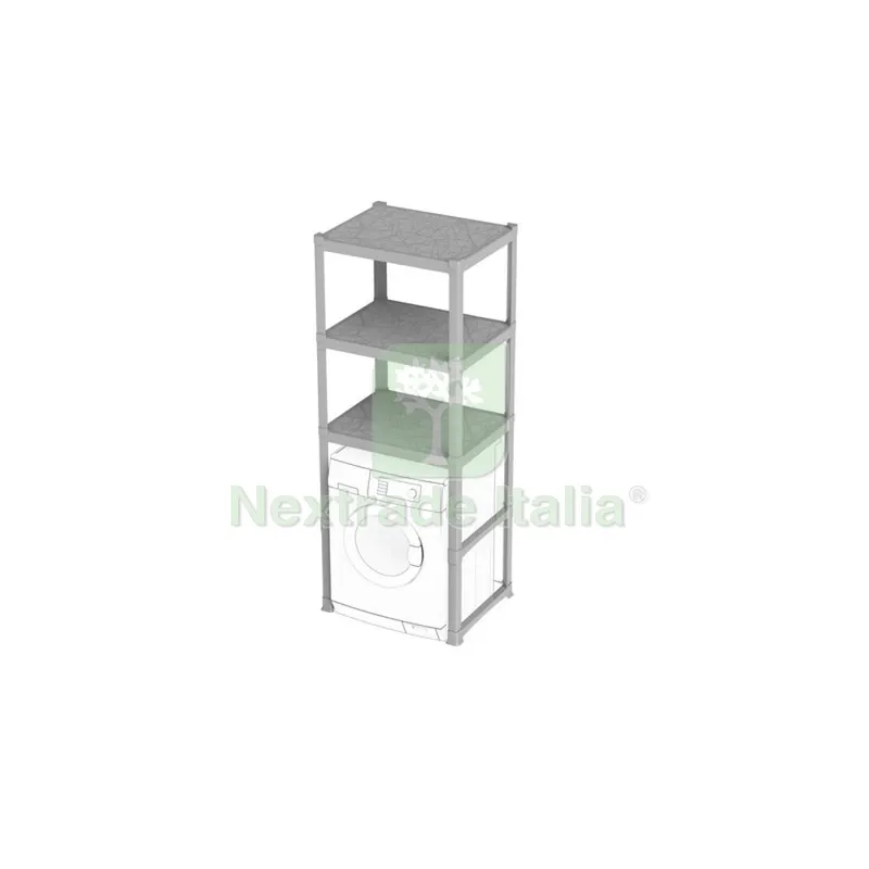 SCAFFALE COPRILAVATRICE SABBIA 3 PIANI CM 60X75X184 — Tubi e raccordi — rif. FERX.551347 SCAFFALE COPRILAVATRICE SABBIA 3 PIANI CM 60X75X184 — Tubi e raccordi — rif. FERX.551347