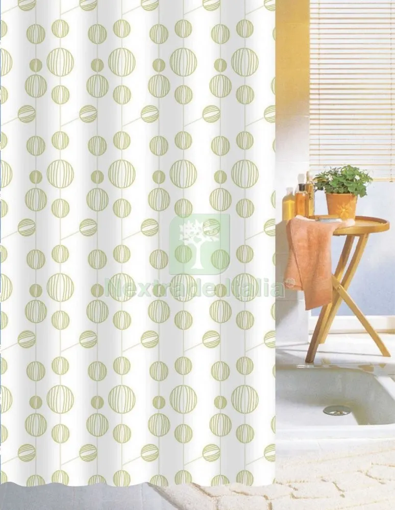 Tenda Doccia Poliestere Disegno 5085F CM.240X200 — Accessori bagno — rif. FERX.55441 Tenda Doccia Poliestere Disegno 5085F CM.240X200 — Accessori bagno — rif. FERX.55441