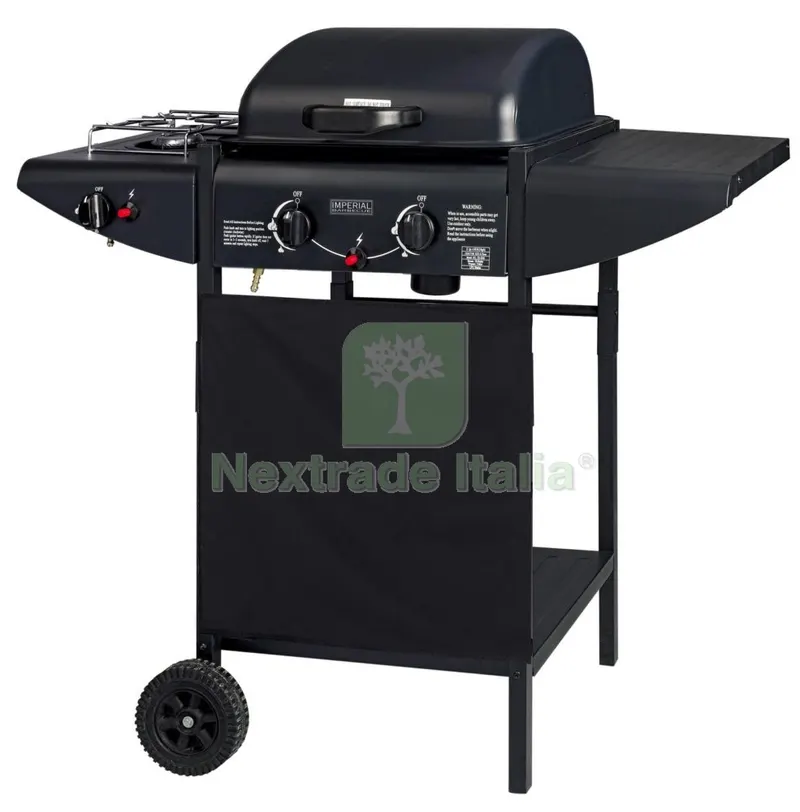 Barbecue a Pietra Lavica con Fornello — Tempo libero outdoor — rif. FERX.55468