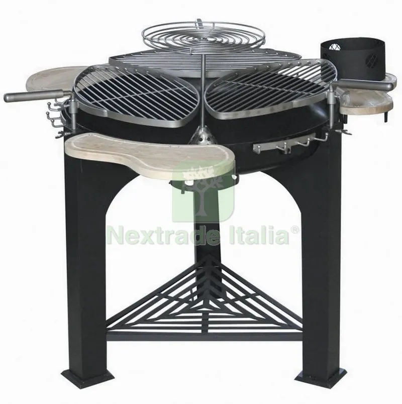 Barbecue in Acciaio MOD. Apollo 3 — Tempo libero outdoor — rif. FERX.55520 Barbecue in Acciaio MOD. Apollo 3 — Tempo libero outdoor — rif. FERX.55520