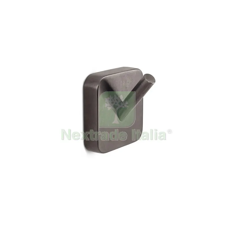 Gedy Tonga Appendiabiti 2 Pezzi GUN Metal — Casalinghi e organizzazione — rif. FERX.555281 Gedy Tonga Appendiabiti 2 Pezzi GUN Metal — Casalinghi e organizzazione — rif. FERX.555281