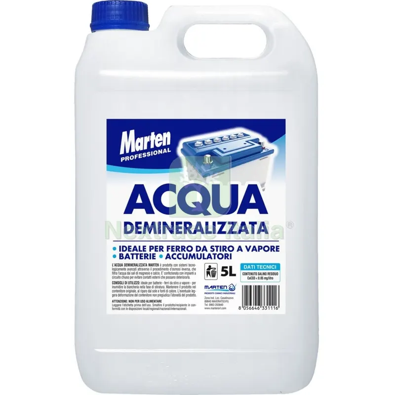 4PZ ACQUA DISTILLATA LITRI 5 — Cere e finiture legno — rif. FERX.55578 4PZ ACQUA DISTILLATA LITRI 5 — Cere e finiture legno — rif. FERX.55578