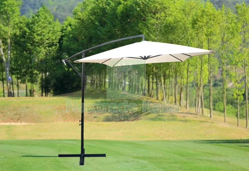 Ombrellone Decentrato Banana MT 2X3 Ecru 022319 — Tempo libero outdoor — rif. FERX.55579
