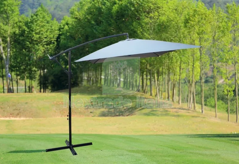 Ombrellone Decentrato Banana MT 2X3 GR-CH 022717 — Tempo libero outdoor — rif. FERX.55589 Ombrellone Decentrato Banana MT 2X3 GR-CH 022717 — Tempo libero outdoor — rif. FERX.55589