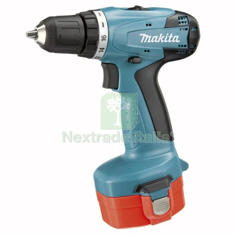 Makita Trapano Batteria 14,4V-1,3AH con 2 Batteria 6281DWPE — Trapani e avvitatori — rif. FERX.55606 Makita Trapano Batteria 14,4V-1,3AH con 2 Batteria 6281DWPE — Trapani e avvitatori — rif. FERX.55606