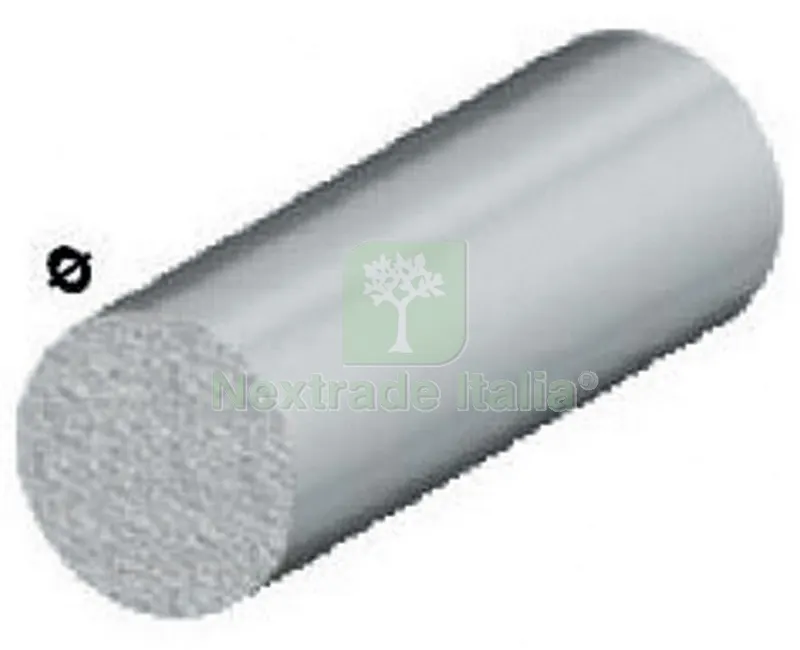 5PZ PROFILO ARGENTO H.100 cm TONDO PIENO DIAMETRO 10 mm — Profili e angolari decorativi — rif. FERX.55681 5PZ PROFILO ARGENTO H.100 cm TONDO PIENO DIAMETRO 10 mm — Profili e angolari decorativi — rif. FERX.55681
