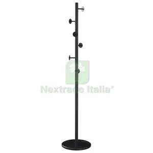 Appendiabiti Jerry Metallo Nero DIM 37X37X173CM — Casalinghi e organizzazione — rif. FERX.557268