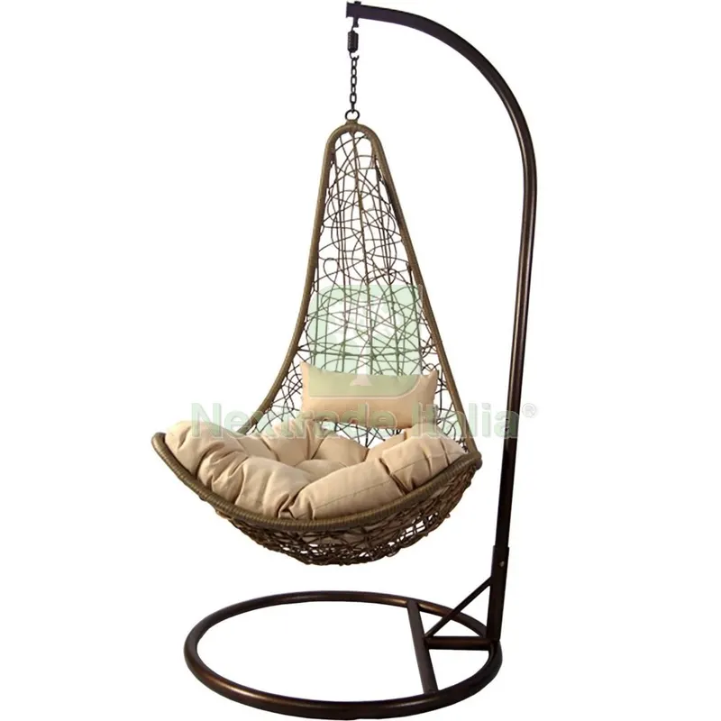Poltrona Pensante Tonda CM 95X195H Rattan 022723 — Arredo — rif. FERX.55731