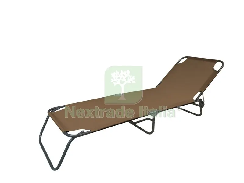 4PZ Lettino Spiaggia CM 188X55 Tortora 022722 — Tempo libero outdoor — rif. FERX.55751 4PZ Lettino Spiaggia CM 188X55 Tortora 022722 — Tempo libero outdoor — rif. FERX.55751