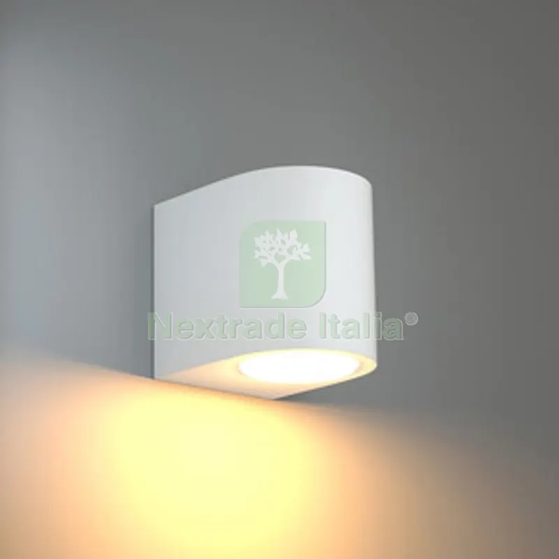 Applique Drapion 9X8X7CM Bianco GU10 1X5W Max — Illuminazione — rif. FERX.557551 Applique Drapion 9X8X7CM Bianco GU10 1X5W Max — Illuminazione — rif. FERX.557551