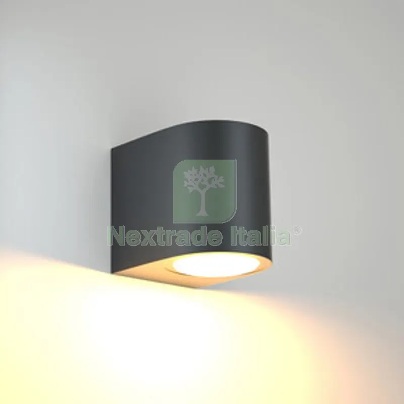 Applique Drapion 9X8X7CM Nero GU10 1X5W Max — Illuminazione — rif. FERX.557552