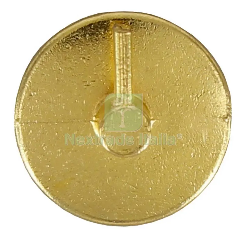 25PZ SUPPORTI ADESIVE ZAMA X BRISBRIS ORO TONDI — Ferramenta porte e finestre — rif. FERX.55760 25PZ SUPPORTI ADESIVE ZAMA X BRISBRIS ORO TONDI — Ferramenta porte e finestre — rif. FERX.55760