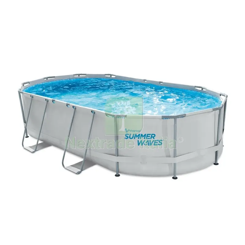 Piscina con Telo Polygroup Completa CM 424X250X100H P7140840E — Tempo libero outdoor — rif. FERX.55766 Piscina con Telo Polygroup Completa CM 424X250X100H P7140840E — Tempo libero outdoor — rif. FERX.55766