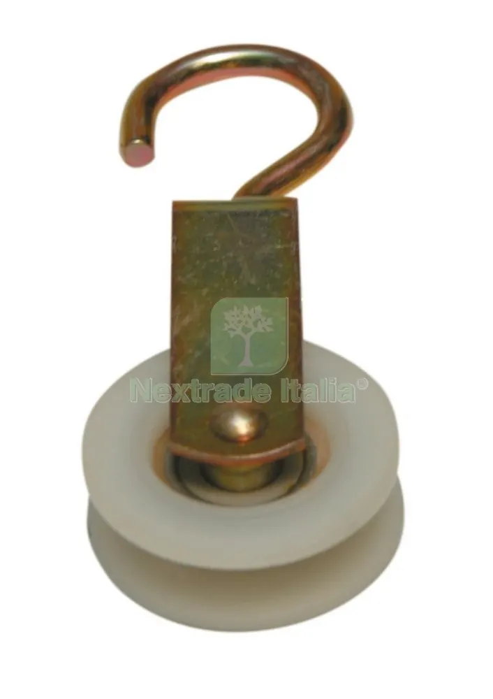 20PZ CARRUCOLA NYLON CON CUSCINETTO D.40 MM — Casalinghi e organizzazione — rif. FERX.55837 20PZ CARRUCOLA NYLON CON CUSCINETTO D.40 MM — Casalinghi e organizzazione — rif. FERX.55837