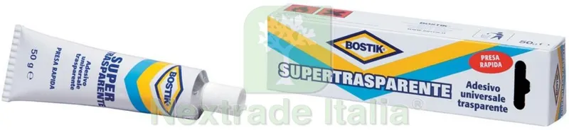 12PZ Bostik Super Trasparente 125 CC — Adesivi e sigillanti — rif. FERX.55855 12PZ Bostik Super Trasparente 125 CC — Adesivi e sigillanti — rif. FERX.55855