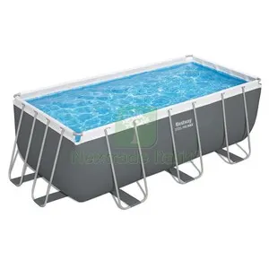 Piscina Power Steel C/Telaio e Acces 412X201X122 56457 — Tempo libero outdoor — rif. FERX.558985 Piscina Power Steel C/Telaio e Acces 412X201X122 56457 — Tempo libero outdoor — rif. FERX.558985